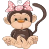 Monkey & frogs 19