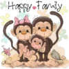 Monkey & frogs 20