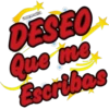 HADDERBONILLA
DESEO
Que me
Escribas