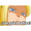 ¿Con quien hablas?
