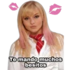 Te mando muchos
besitos