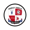 CRAWLEY TOWN FC
NOLI
CEDERE
18
WEST
SUSSEX
RED DEVILS
96