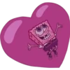 Hearts with SpongeBob 6