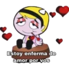 Estoy enferma de amor por vos
