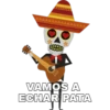 VAMOS A
ECHAR PATA