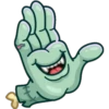 Mano de zombie 5