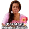 ¡Peratee!
No mestes cotorriando
