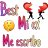 Best
Mi ex
Me escribo