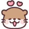 Otter emoji 13