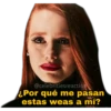 @celebritiesreaction
¿Por qué me pasan
estas weas a mí?
