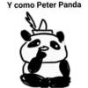 Y como Peter Panda