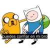 puedes confíar en mi bro