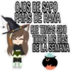 OJOS DE SAPO
PATAS DE RANA
QUE TENGAS SEXO
TODOS LOS DÍAS
DE LA SEMANA
Harley
JOCH
Doxien