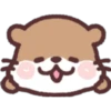 Otter emoji 17