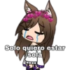 Solo quiero estar
sola
