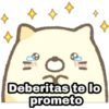 Deberitas te lo
prometo