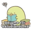 Dejame toi
estudiando xd