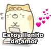 GOO
O`
x
Estoy llenito
de amor
กา
=