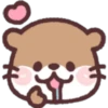Otter emoji 25