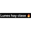 el lunes hay clase 27