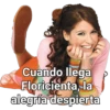 Cuando llega
Floricienta, la
alegría despierta