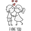 ແ
I LOVE YOU