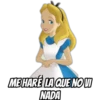 ME HARÉ LA QUE NO VI NADA