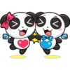 Panditas enamorados 8