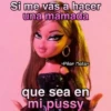 Si me vas a hacer
una mamada
Pilar Mata
que sea en
mi pussy
