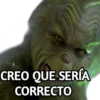 CREO QUE SERÍA
CORRECTO