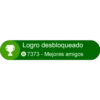 Logro desbloqueado
© 7373 - Mejores amigos