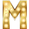 Alphabet with lights 13