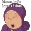 No me baño
hace 15 días