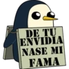 DE TU
ENVIDIA
NASE MI
FAMA