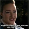 El único conflicto que tengo es
esa caja de leche