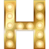 Alphabet with lights 14