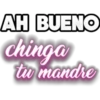 AH BUENO chinga tu mandre
