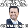 LO BUENONO
SE CUENTA, PERO
CUENTA MUCHO!