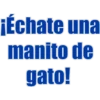 ¡Échate una
manito de
gato!