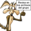 Revisa en
los archivos
del grupo