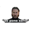 se pone serio*