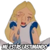 ME ESTÁS LASTIMANDO