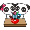 Panditas enamorados 28