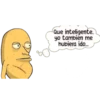 Que inteligente.
yo tambien me
hubiera ido...