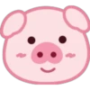 Lovely Pig Emoji 7