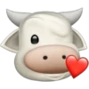 Cow memoji 5