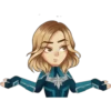 Capitana America Cartoon 5