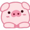 Lovely Pig Emoji 12
