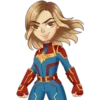 Capitana America Cartoon 6