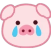 Lovely Pig Emoji 13